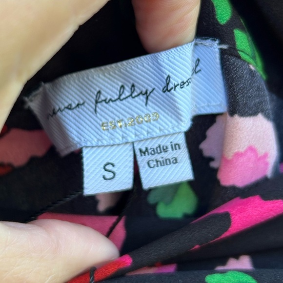 Never Fully Dressed Animal Verity Wrap Top & mini Jaspre Skirt, BNWT, size 8/S - Picture 14 of 16